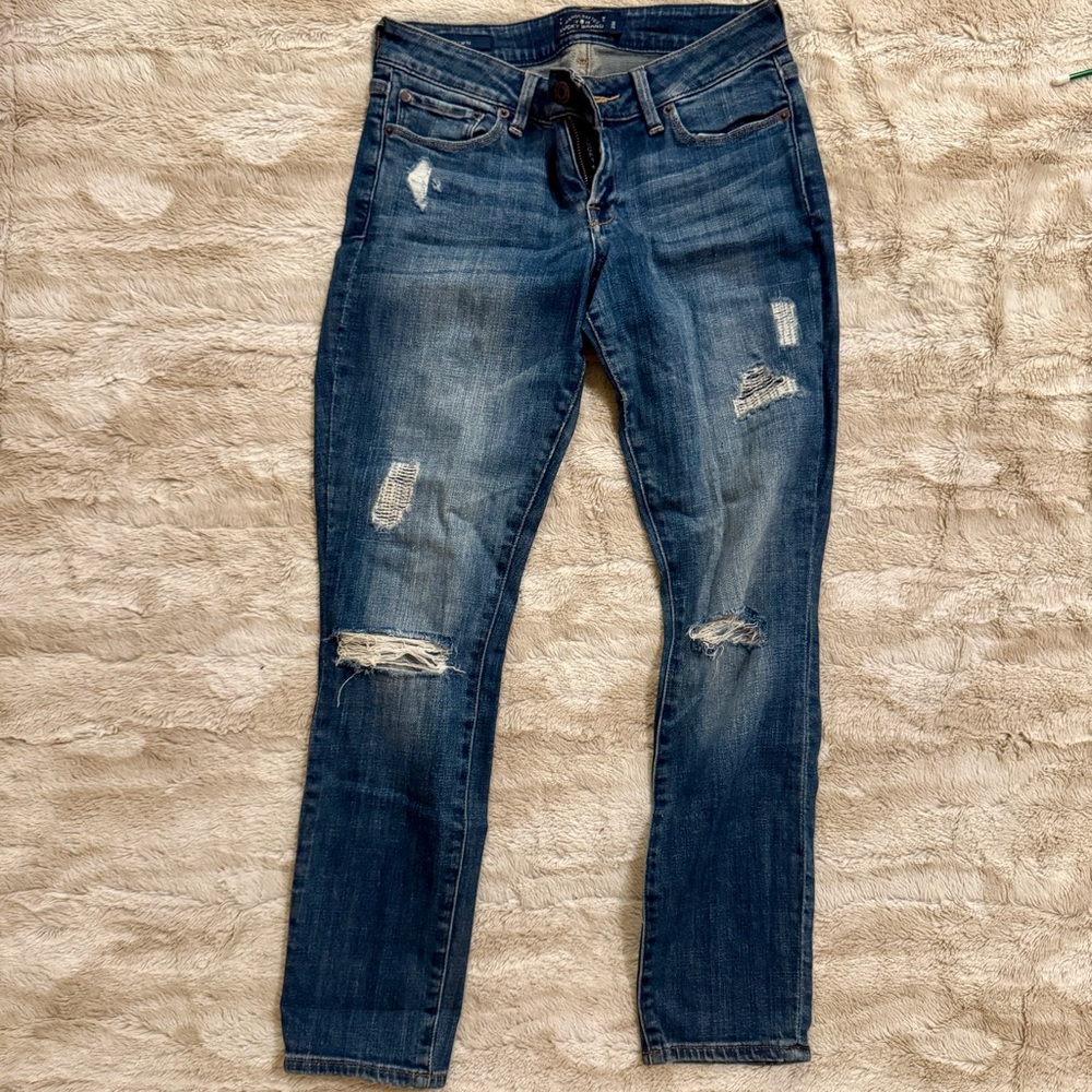 Lucky Brand Distressed Blue Jeans